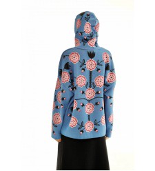 Hoodie mit Prymachenko-Blumen Hoodie mit Prymachenko-Blumen