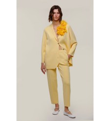 Gelber Blazer-Cardigan Gelber Blazer-Cardigan