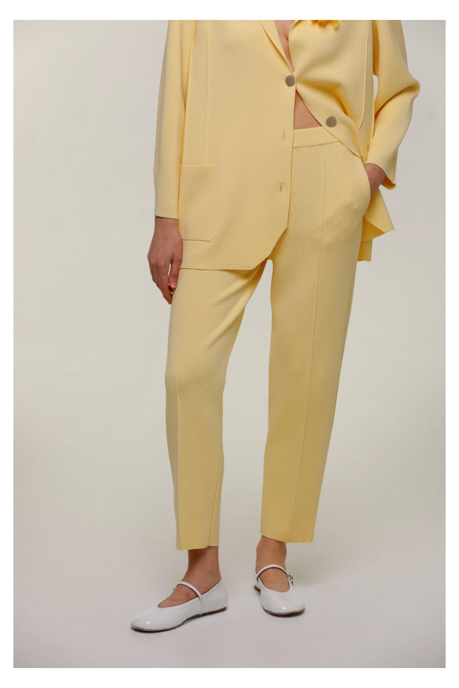 Gelbe Gerade-Hose Gelbe Gerade-Hose
