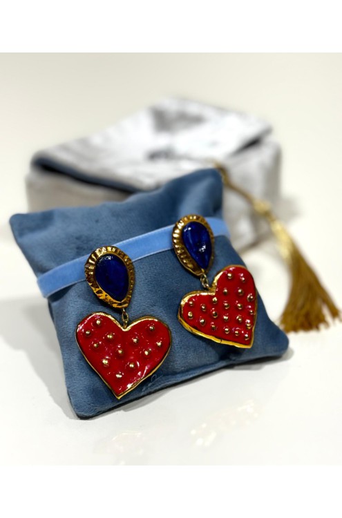 Barockherzen Ohrringe von a.pri_jewelry