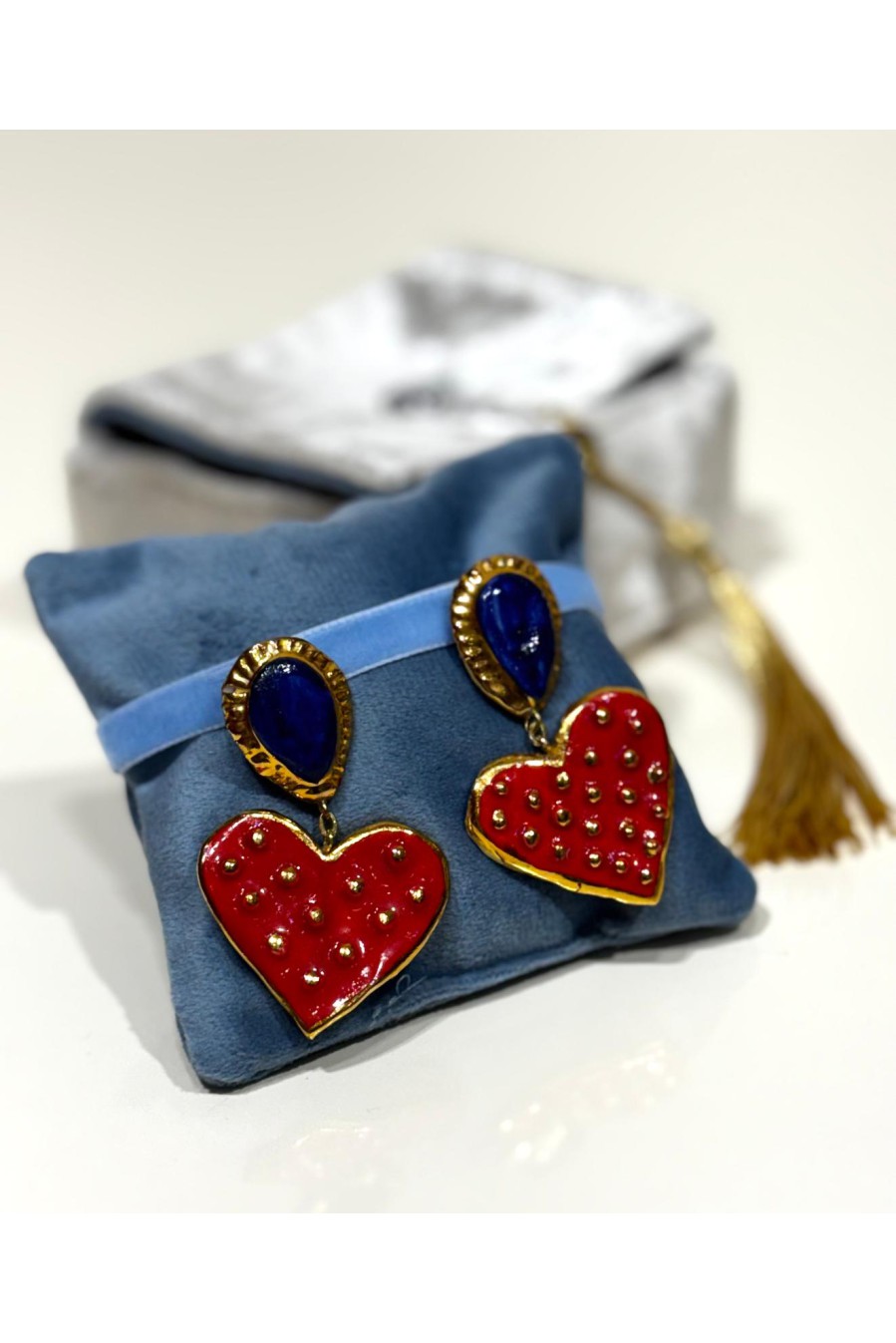 Barockherzen Ohrringe von a.pri_jewelry