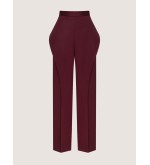 Designer-Hose von Attire by Halyna Davydiuk (Burgunderrot)