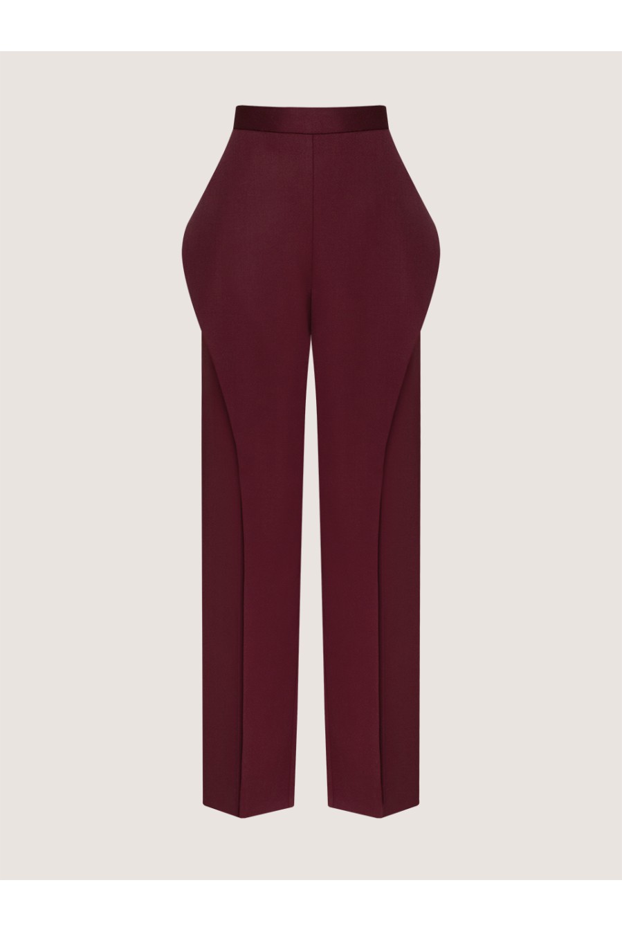 Designer-Hose von Attire by Halyna Davydiuk (Burgunderrot)