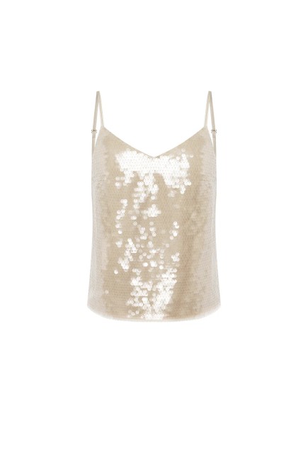 Top mit Pailletten von Attire by Halyna Davydiuk