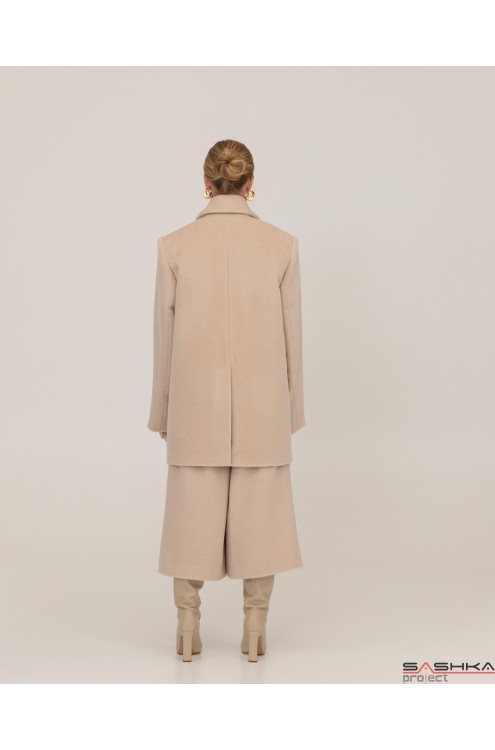 Attire Jackett-Mantel (Beige)