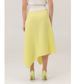 Attire Limettenfarbenes Rock