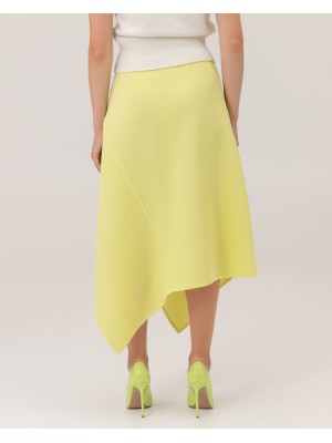 Attire Limettenfarbenes Rock