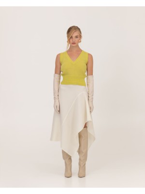 Weste in Limette von Attire