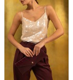 Top mit Pailletten von Attire by Halyna Davydiuk
