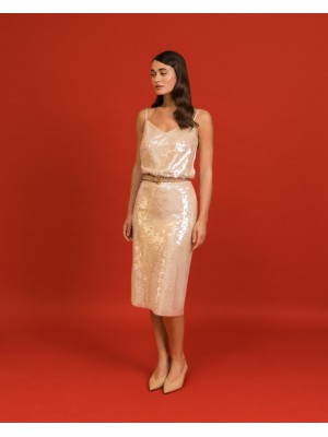 Rock mit Transparenten Pailletten von Attire by Halyna Davydiuk