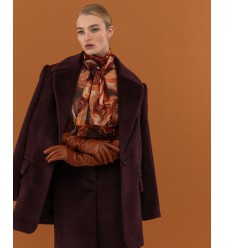 Attire Jackett-Mantel (Schokoladenbraun)