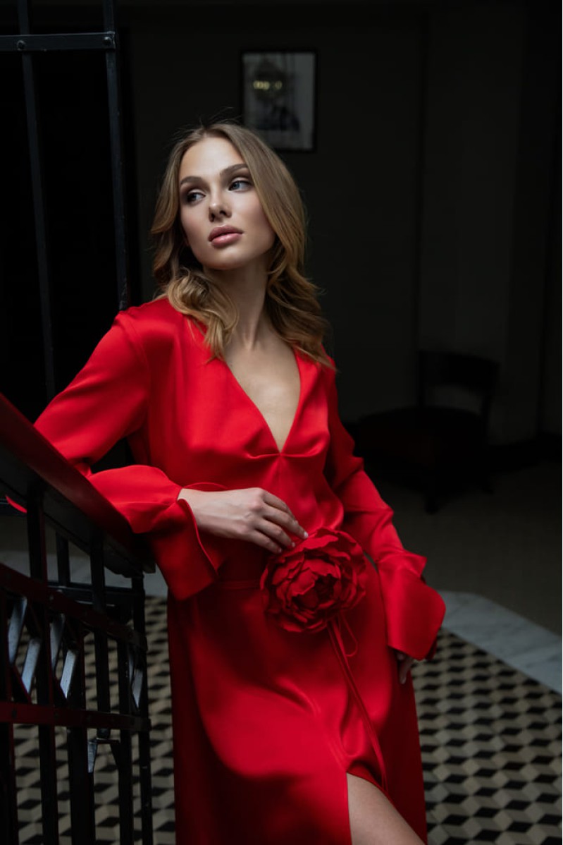 Rotes Kleid von Attire