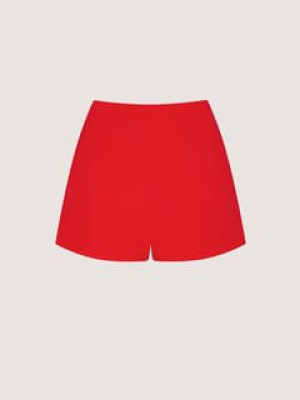 Ultrakurze Shorts von Attire by Halyna Davydiuk (rot)