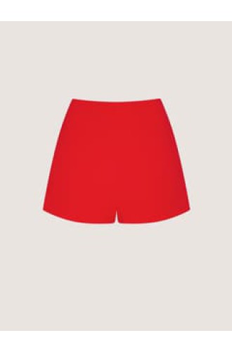 Ultrakurze Shorts von Attire by Halyna Davydiuk (rot)