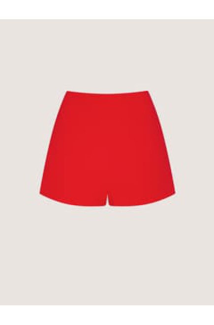 Ultrakurze Shorts von Attire by Halyna Davydiuk (rot)