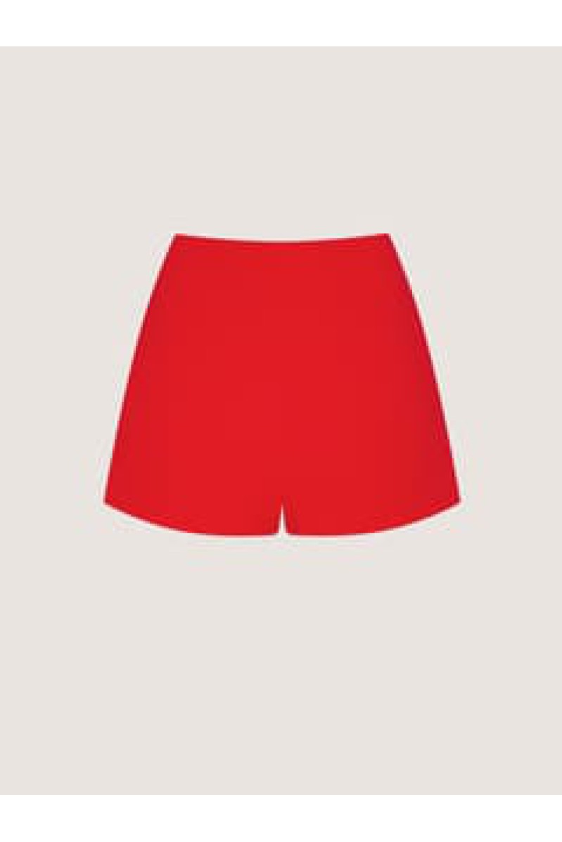 Ultrakurze Shorts von Attire by Halyna Davydiuk (rot)