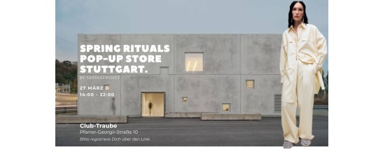 Spring Rituals Pop-Up Stuttgart
