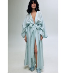 Bobkova Seiden-Kimono-Kleid