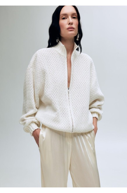 Cardigan mit Reißverschluss von Bobkova