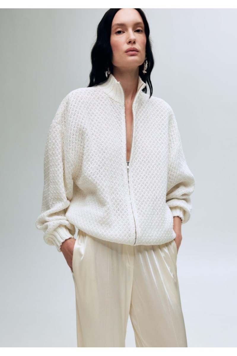 Cardigan mit Reißverschluss von Bobkova