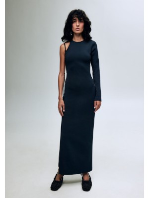 BOBKOVA Strickkleid mit offenem Rücken und Stickband