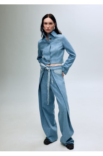 Bobkova Jeans with a wrap