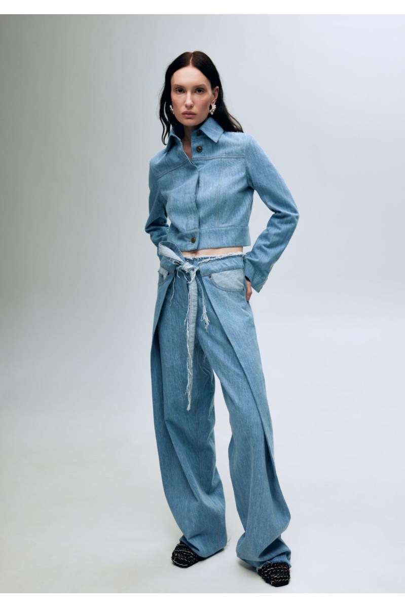 Bobkova Jeans mit Wrap