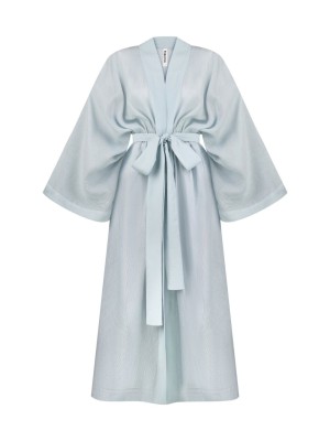 Bobkova Seiden-Kimono-Kleid