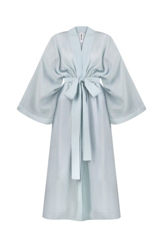 Bobkova Seiden-Kimono-Kleid