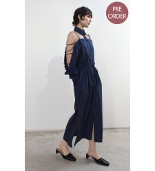 Bobkova Strappy Sleeve Shirt Dress