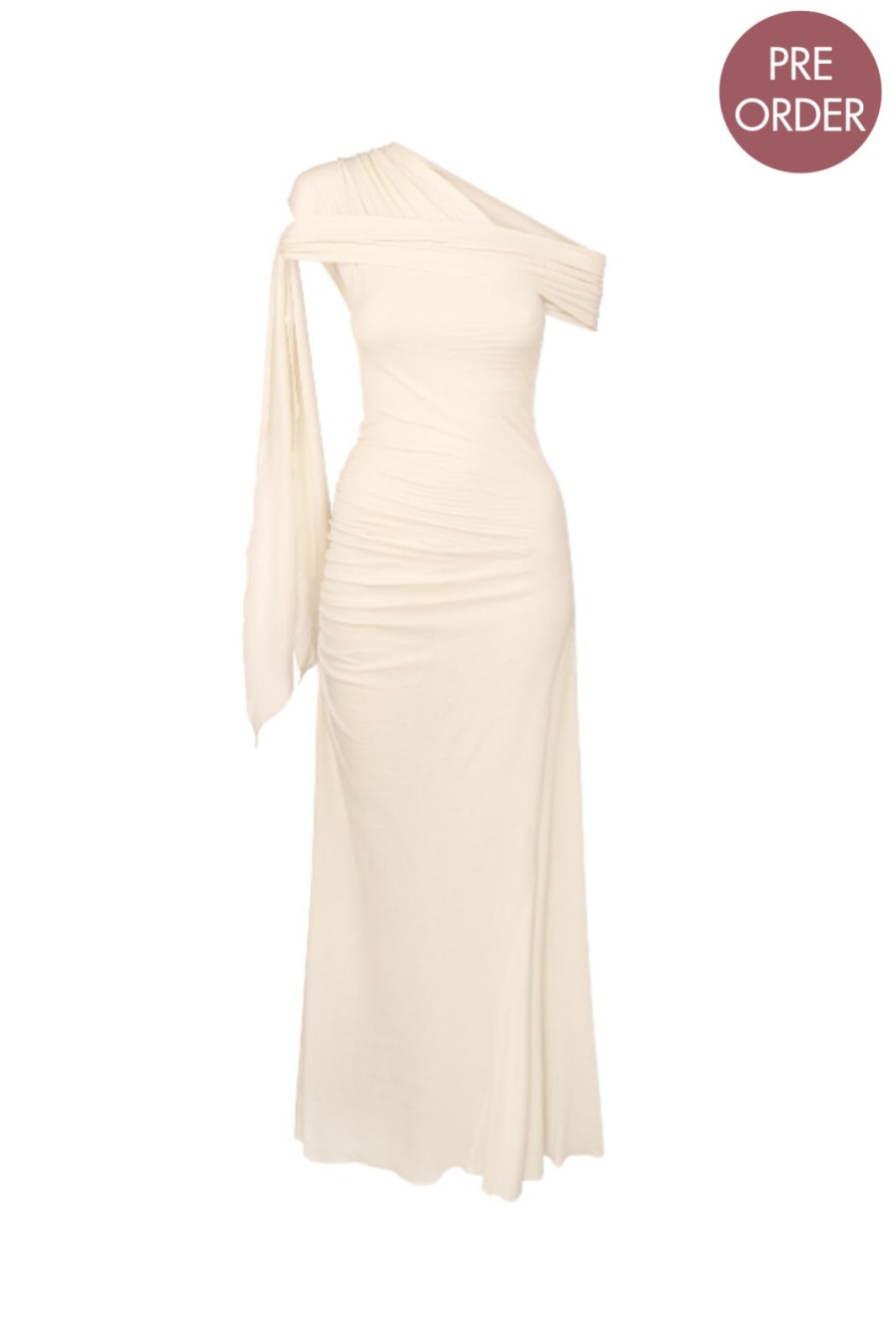 Bobkova Knitted Dress with Open Shoulder