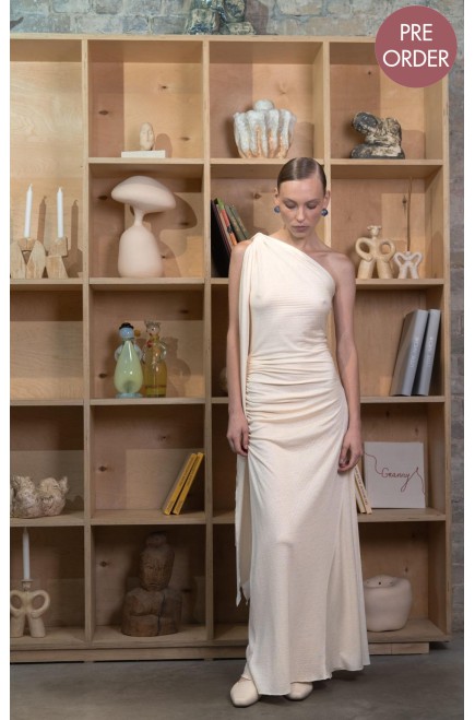 Bobkova Strickkleid mit Freier Schulter