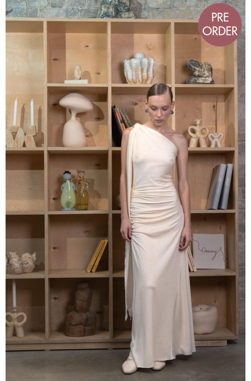 Bobkova Strickkleid mit Freier Schulter