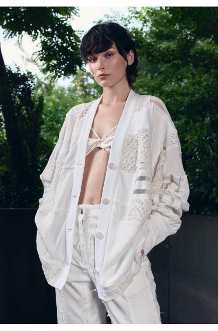 Bobkova Patchwork-Cardigan