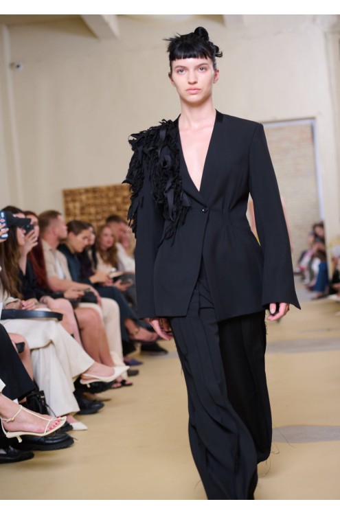 Bobkova Jacke mit Handwerklicher Stickerei