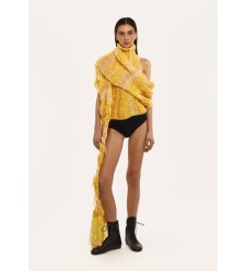 Bobkova Yellow Handmade Scarf