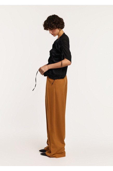Bobkova Wollhose (Ocker)