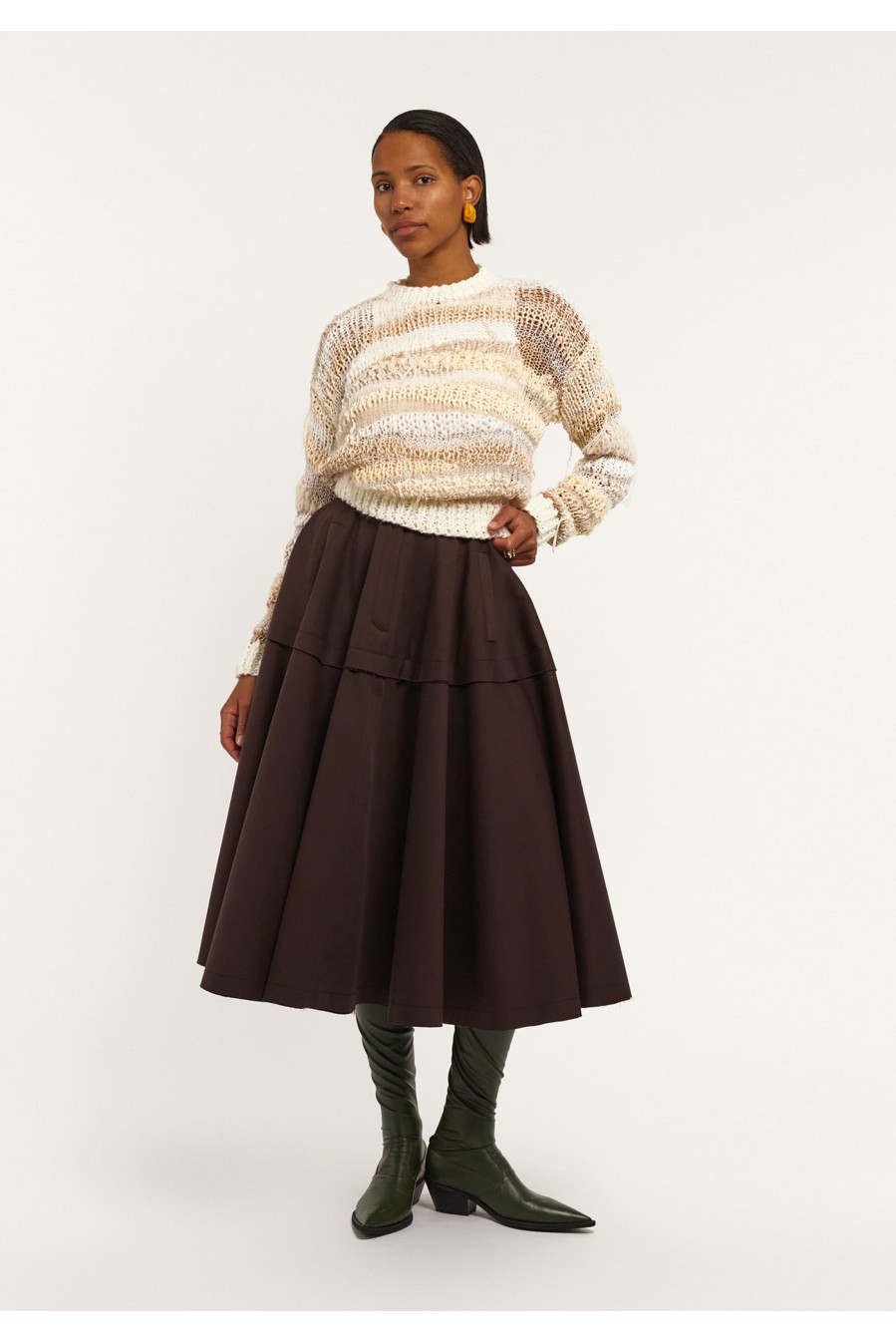 Bobkova Handgestrickter Pullover
