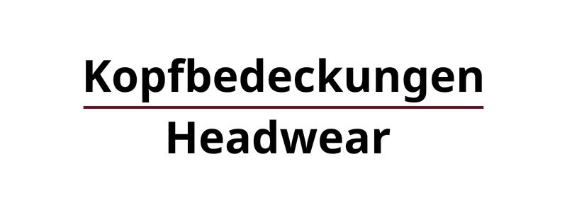 Kopfbedeckungen (0)