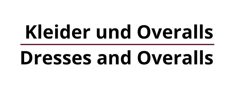 Kleider und Overalls (68)