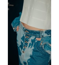 Chereshnivska Patchwork Top
