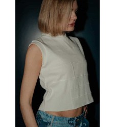 Chereshnivska Patchwork Top