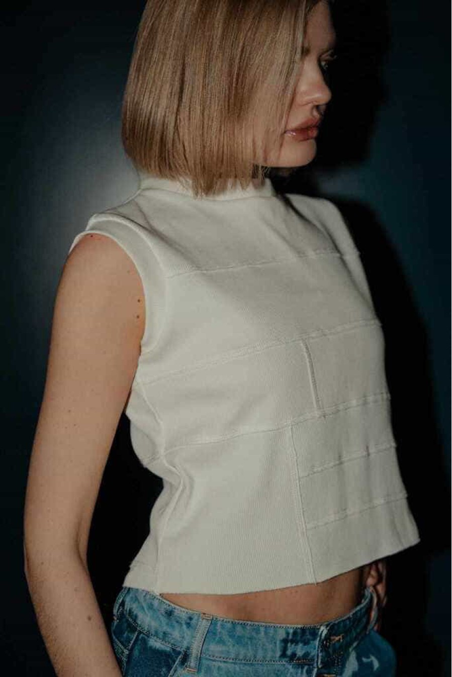 Chereshnivska Patchwork Top