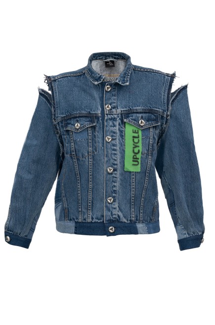 Chereshnivska Upcycling Jeansjacke