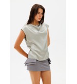 Dar Ann No Drama Skort in Grau