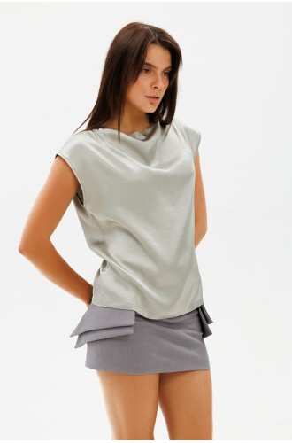 Dar Ann No Drama Skort in Grau