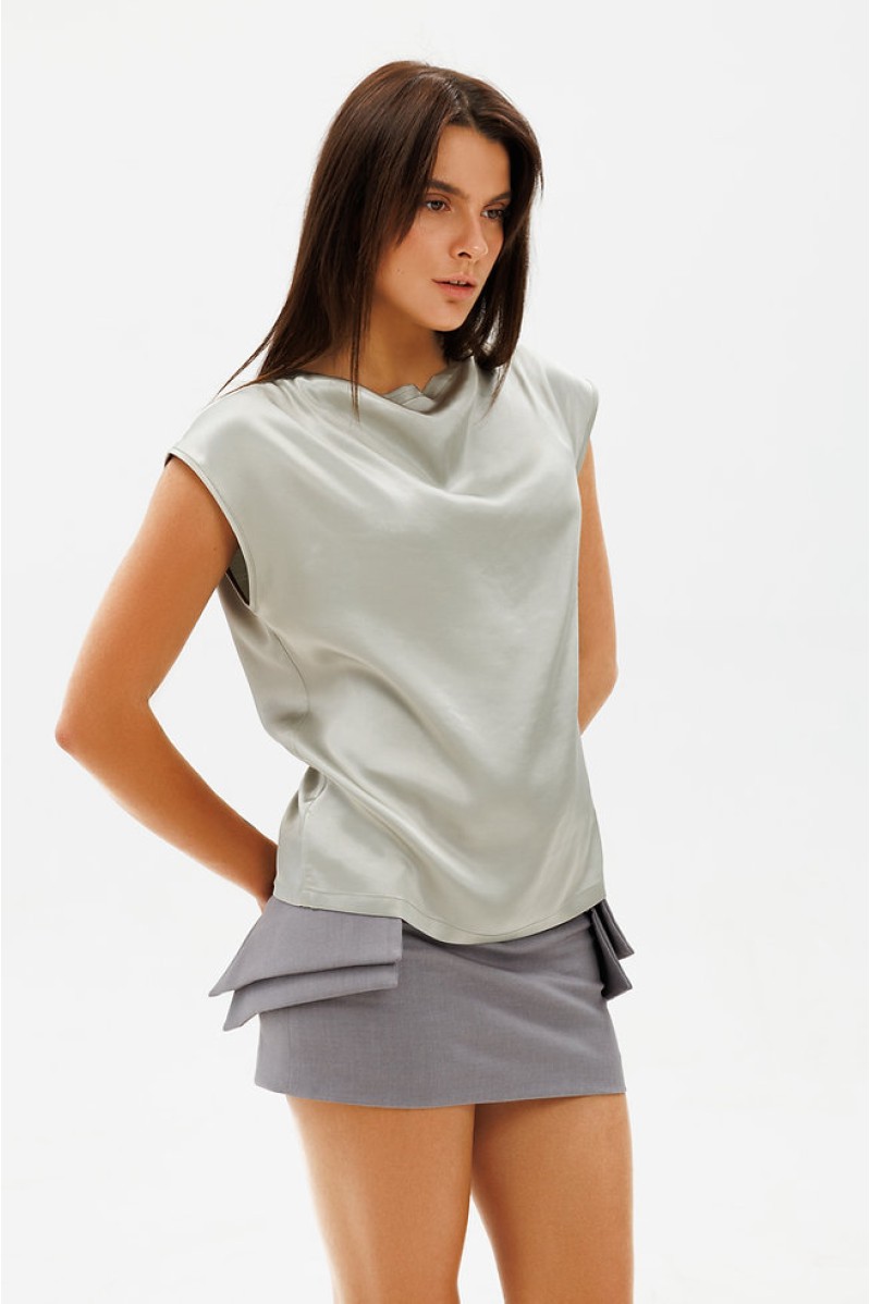 Dar Ann No Drama Skort in Grau