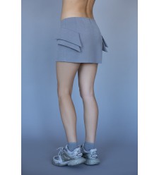 Dar Ann No Drama Skort in Grau