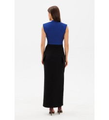 Dar Ann Shellfish Top in Blau