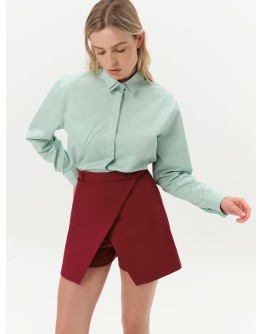 Dar Ann AXIS Shorts in Bordeaux